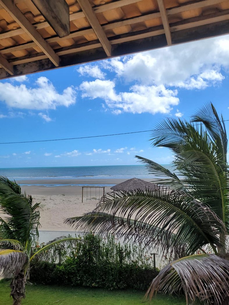 Casa beira-mar em Coqueiro para até 20 pessoas