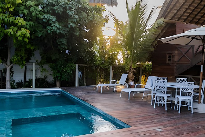 Melhor localização da praia com rooftop beira mar