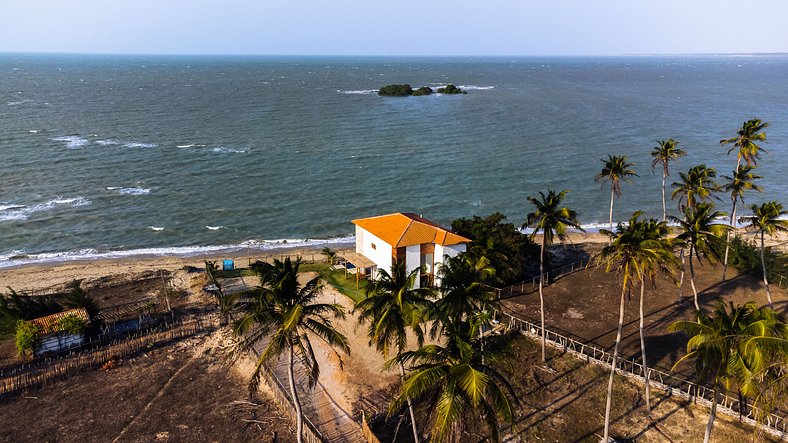 Villa Jan, no Morro Branco - Cajueiro da Praia