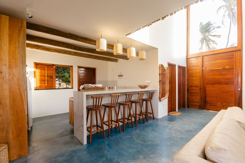 Villa Jan, no Morro Branco - Cajueiro da Praia